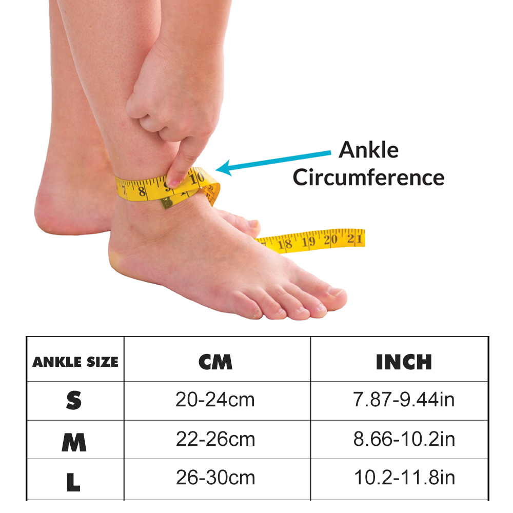 1Pair Compression Ankle Suppor - Ankle Brace Sock recension och pris