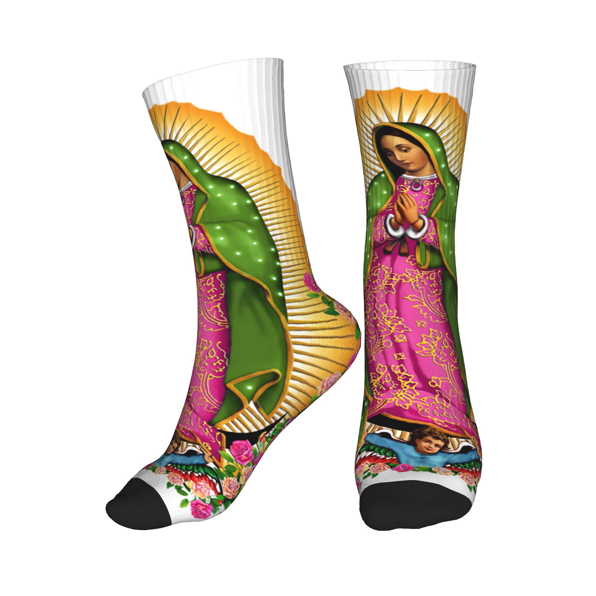 Novelty Men's Our Lady of Guad - Dress Sock Men recension och pris