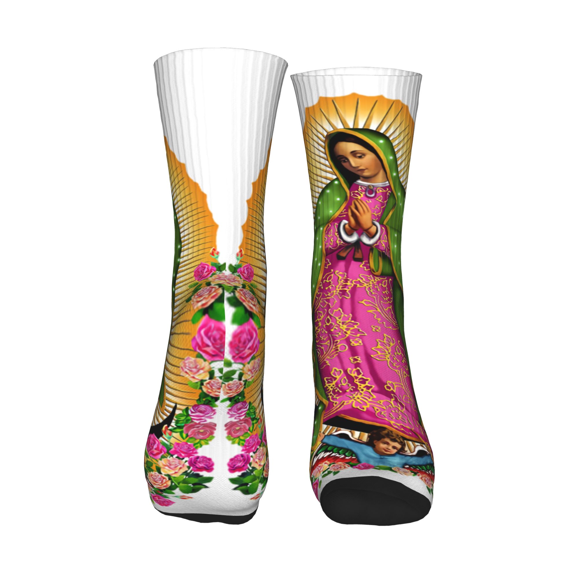 Novelty Men's Our Lady of Guad - Dress Sock Men recension och pris