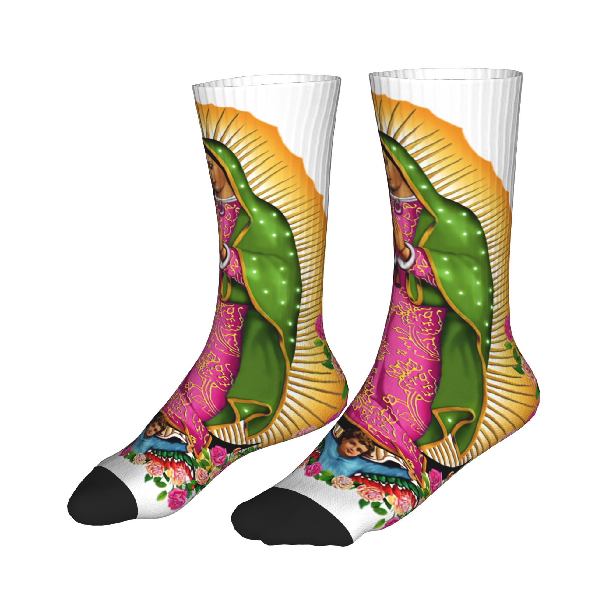Novelty Men's Our Lady of Guad - Dress Sock Men recension och pris