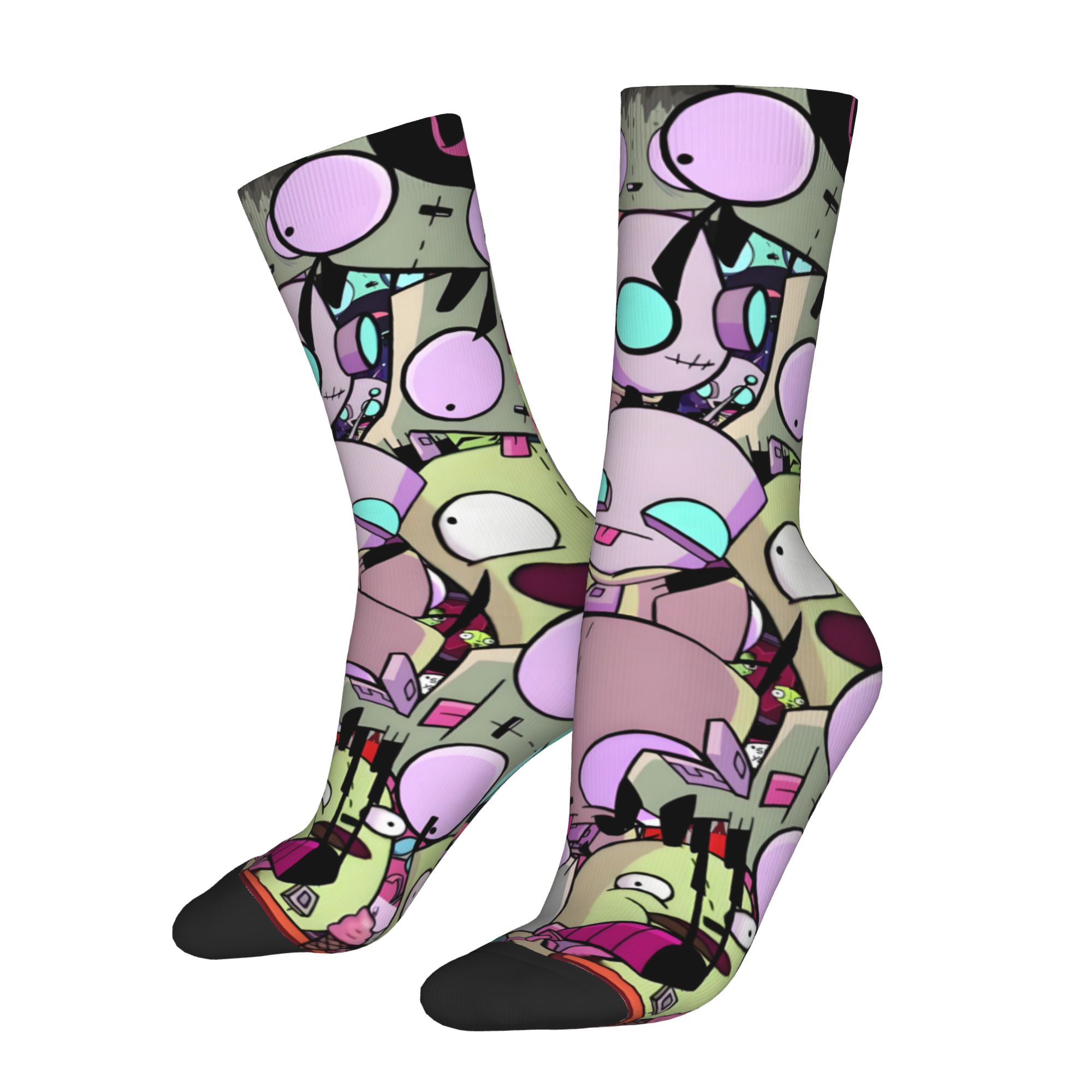 Custom I-Invader Z-Zim Cartoon - Dress Sock Men recension och pris
