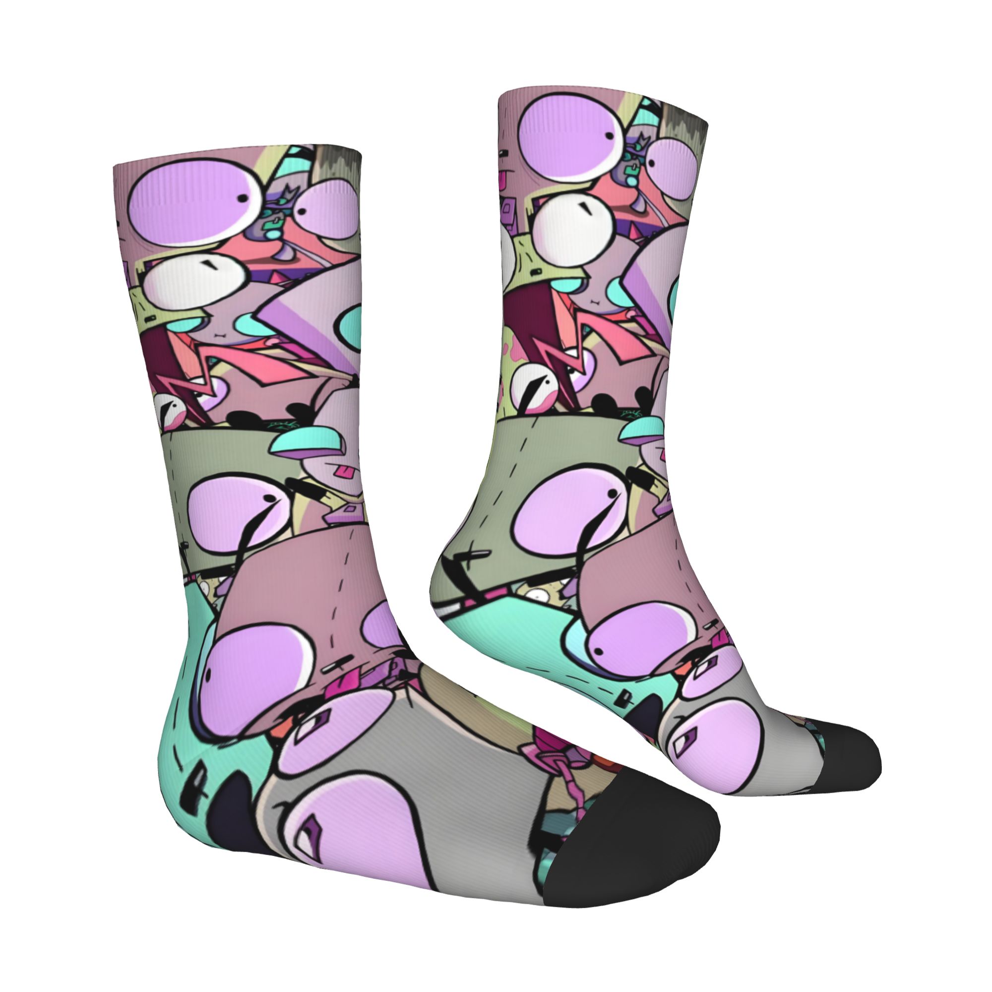 Custom I-Invader Z-Zim Cartoon - Dress Sock Men recension och pris