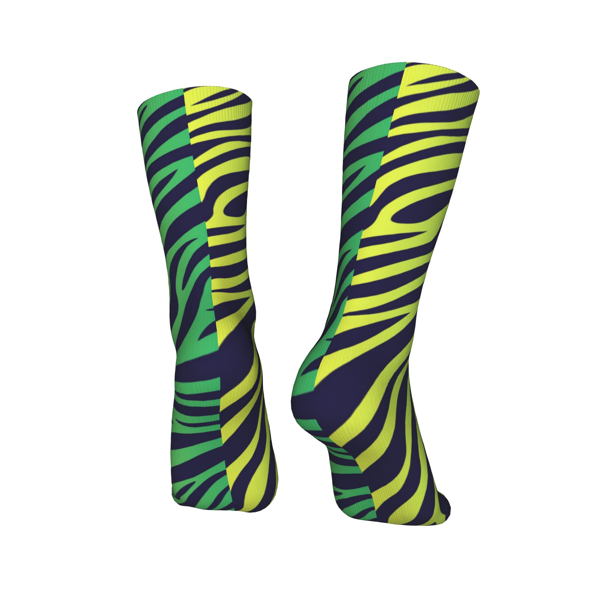 Colorful Tiger Zebra Skin Patt - Dress Sock Men recension och pris