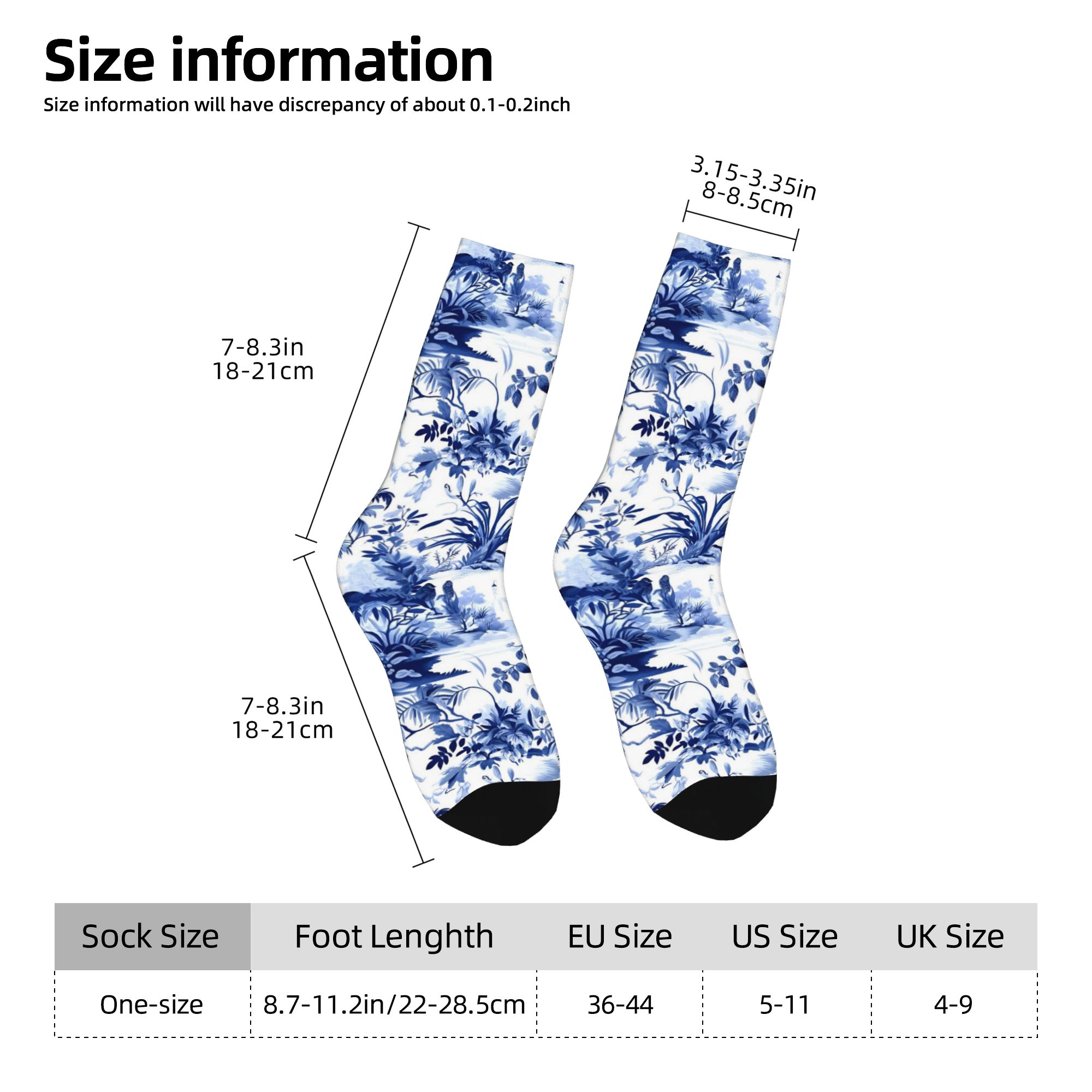 Custom Navy Blue And White Men - Dress Sock Men recension och pris